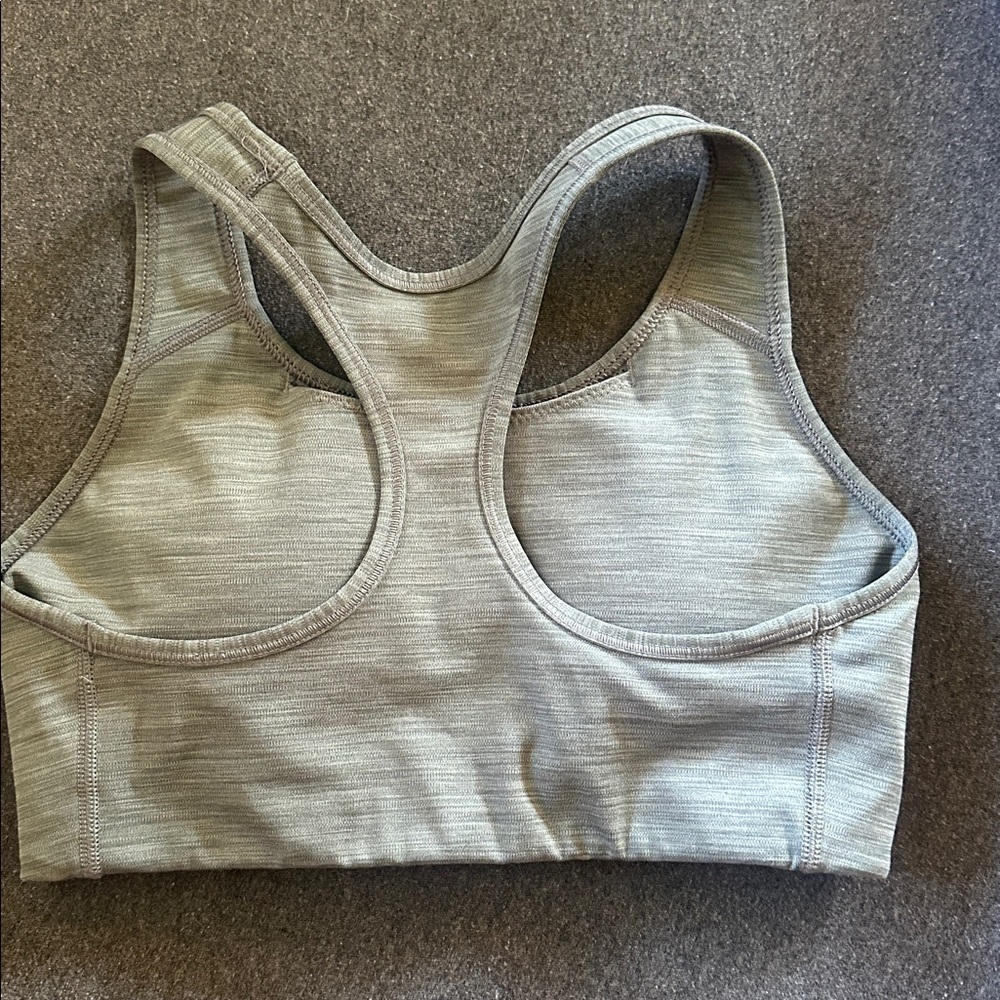 Nike Gray Sports Bra Dry Fit - Picture 2 of 3